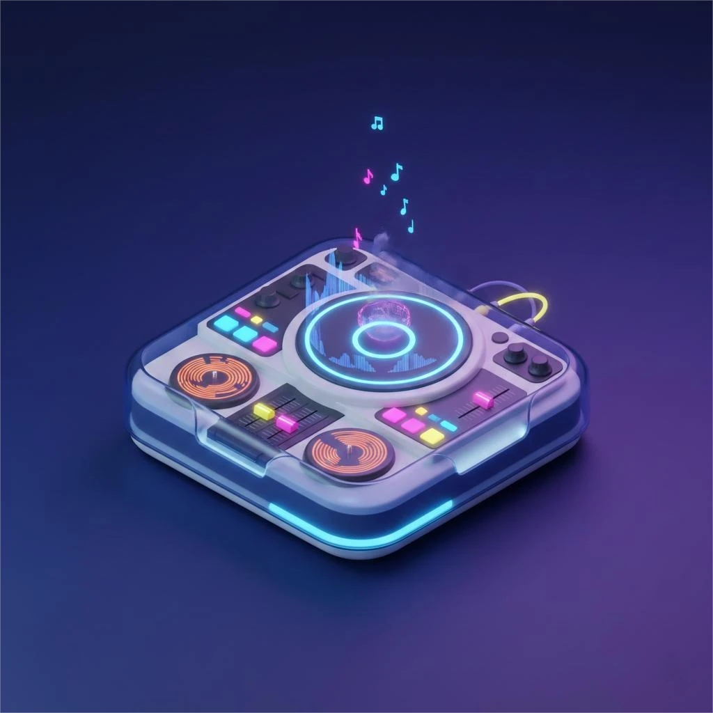 霓虹节奏 · 专业音频工作室